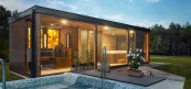 Garden sauna house Garden sauna house
