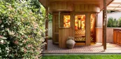 Classic sauna house building Classic sauna house building