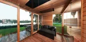 Comfort heated sauna house Comfort heated sauna house