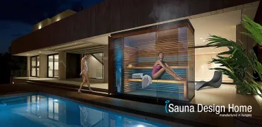 Garden Finnish sauna house Garden Finnish sauna house