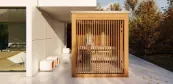 Outdoor sauna construction Outdoor sauna construction