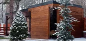 Modern finnish sauna house Modern finnish sauna house