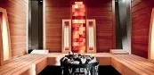 Sauna house with Himalayan salt Sauna house with Himalayan salt