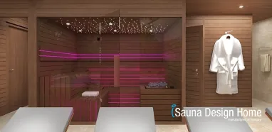 Wellness sauna house with finnish Wellness sauna house with finnish