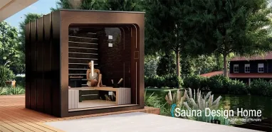 Unique outdoor sauna house Unique outdoor sauna house