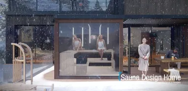 Luxury sauna construction Luxury sauna construction