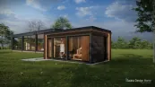 Modern sauna house Modern sauna house