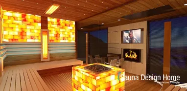 Sauna house with combinet sauna pleasures Sauna house with combinet sauna pleasures