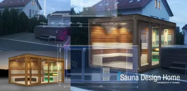 Individual modern sauna house Individual modern sauna house