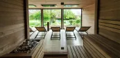 Premium outdoor wellness sauna Premium outdoor wellness sauna