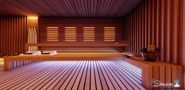 Outdoor panorama sauna Outdoor panorama sauna