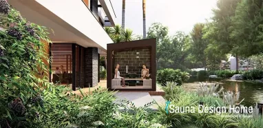 Modern sauna Modern sauna
