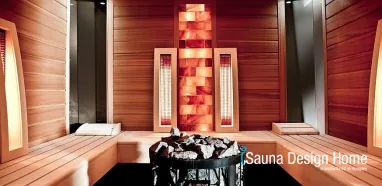 Sauna house with Himalayan salt Sauna house with Himalayan salt