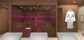 Wellness sauna house with finnish Wellness sauna house with finnish