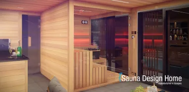 Individual Finnish sauna production Individual Finnish sauna production