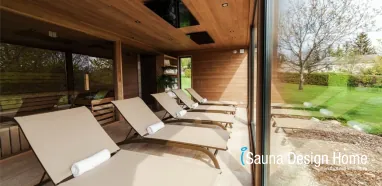 Wellness sauna house with finnish Wellness sauna house with finnish