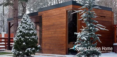 Modern finnish sauna house Modern finnish sauna house