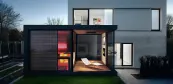 Wellness sauna house with relax terrace Wellness sauna house with relax terrace