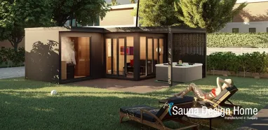 Custom designed sauna house Custom designed sauna house