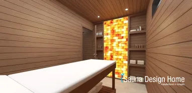Sauna house with massage room Sauna house with massage room