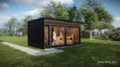 Modern sauna house Modern sauna house
