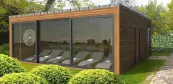 Premium outdoor wellness sauna Premium outdoor wellness sauna