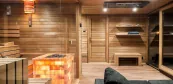 Wellness house with combined sauna Wellness house with combined sauna